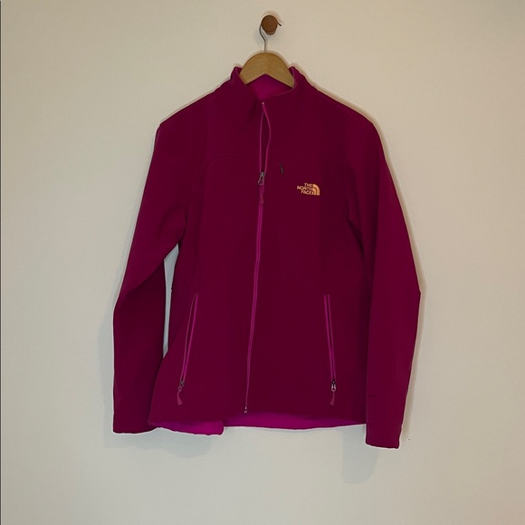 The North Face Apex Bionic Softshell Jacket Raspberry Rose Women’s XL - Picture 1 of 6